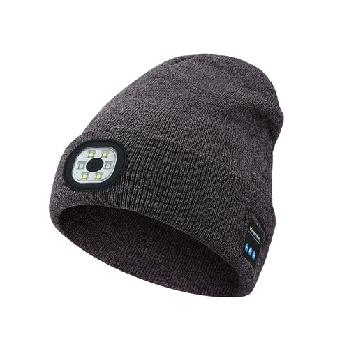 Bluetooth Music and LED Light Beanie Hat