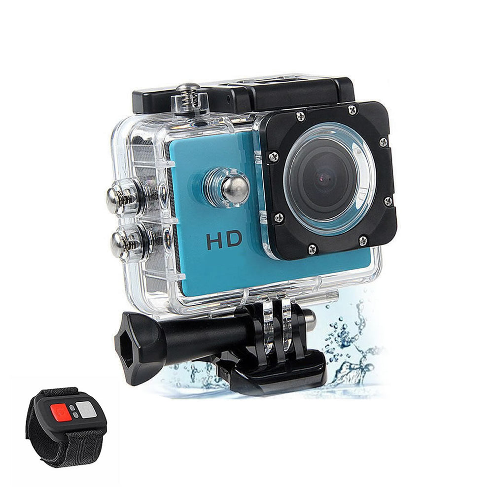 4K Waterproof All Digital UHD WiFi Camera + RF Remote And Accessories