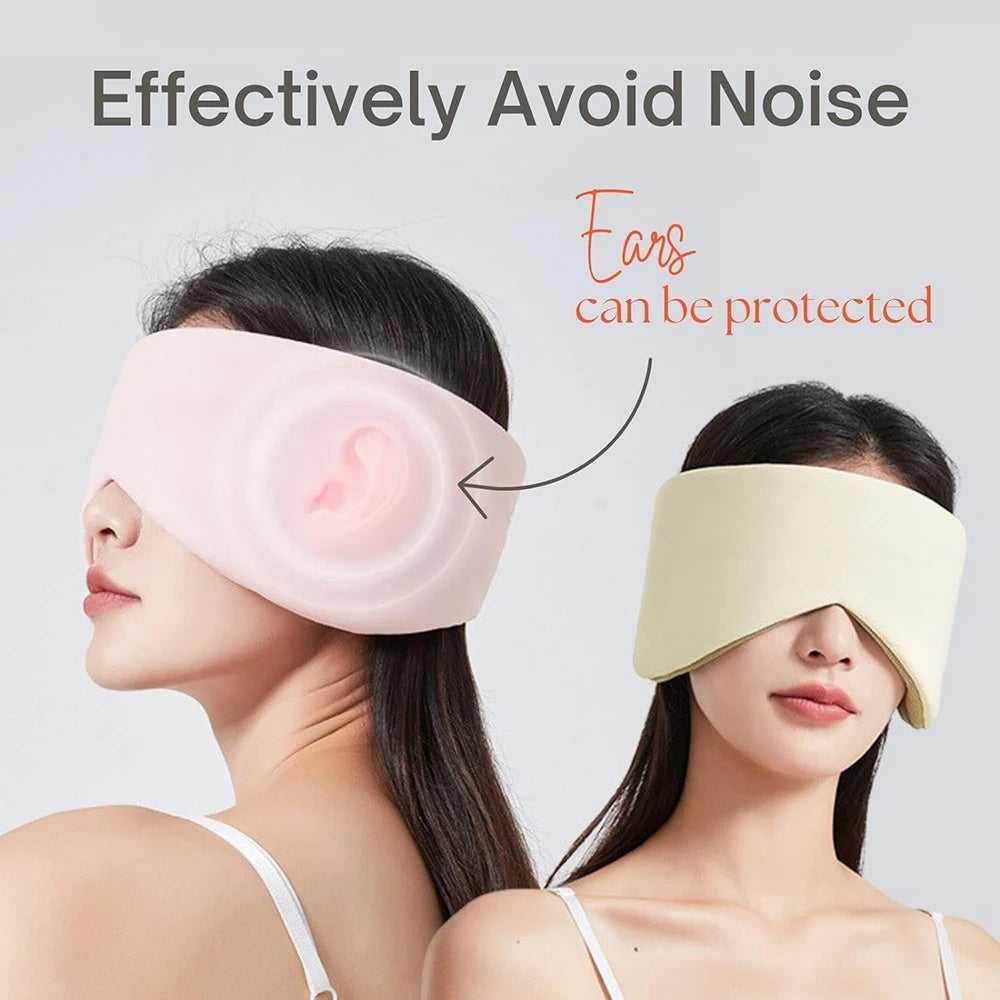 Iconic Silk Sleep Mask for Blackout and Noise Control (5 Colors)